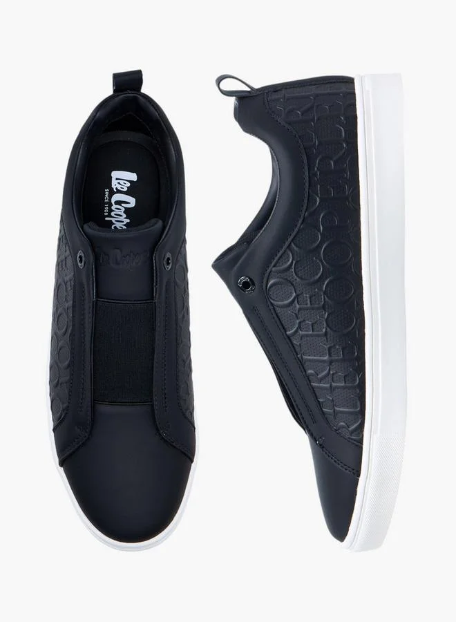 Lee Cooper Men's Embossed Slip-On Loafers