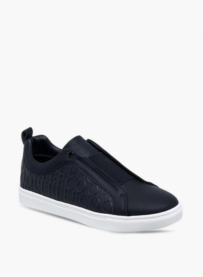 Lee Cooper Men's Embossed Slip-On Loafers