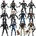 3 otters 12PCS Army Men Toy Soldiers Action Figures with Military Weapons Accessories Army Dogs Stocking Stuffers for Kids Birthday Gifts - Image 2