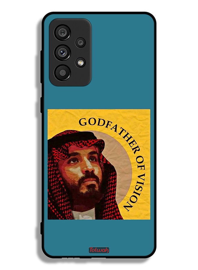 Tolwak Samsung Galaxy A73 5G Protective Case Cover Godfather Of Vision - Image 1