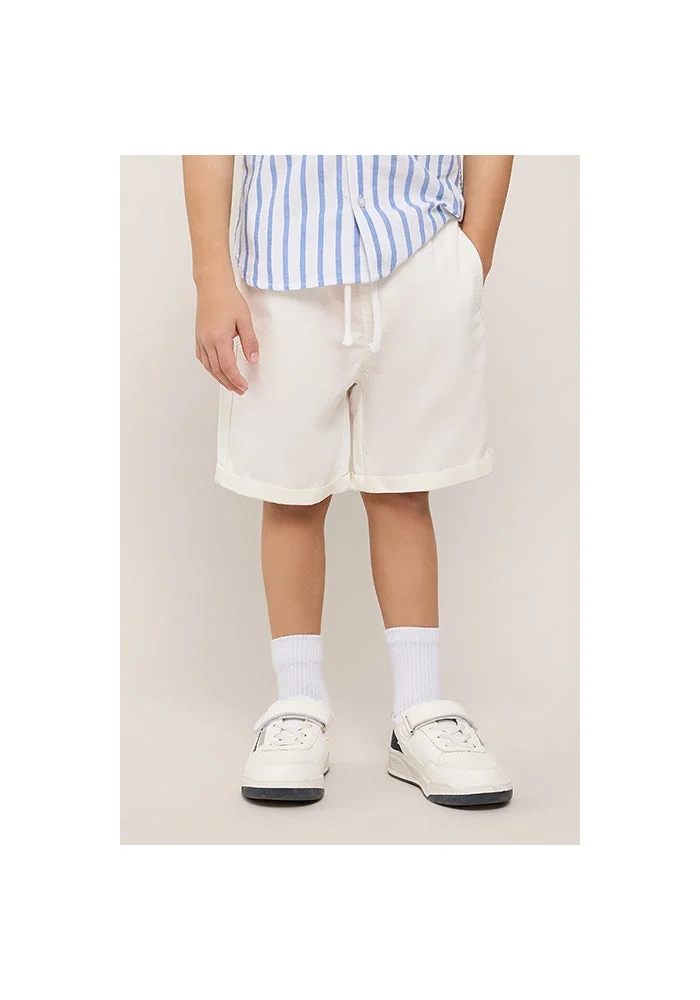 R&b Solid Shorts with Drawstring Waist