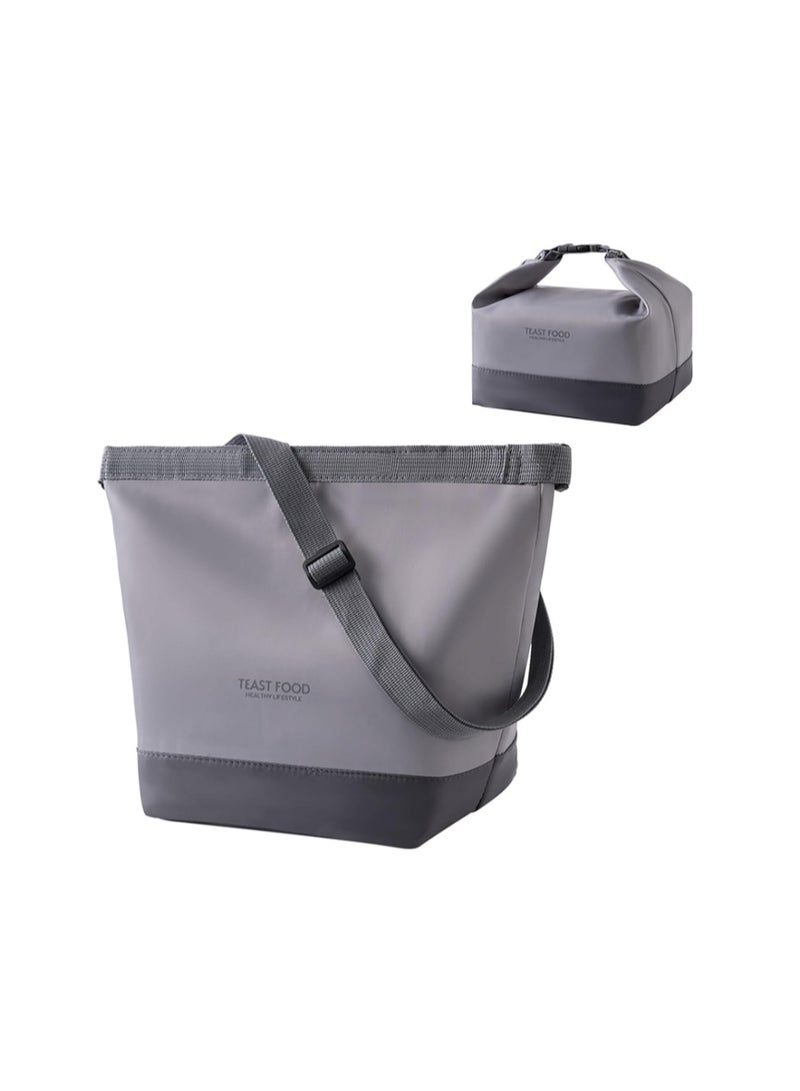 Lunch Box bag For men women kids Food Cooler Bag with Crossbody & Handheld Straps, Ideal for Office, Travel, School Picnics Fishing Beach Hiking - Image 1