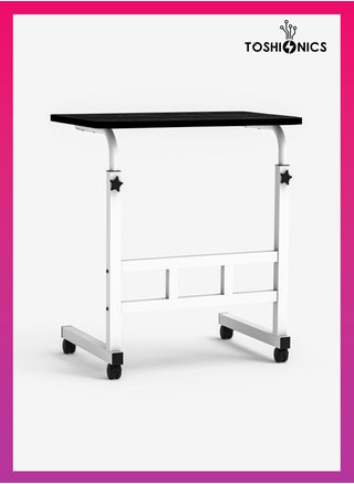 Upgraded Adjustable Laptop Desk – Sturdy Metal Base, Portable & Multi-Purpose Computer Table | Height Adjustable, Movable Overbed, Sofa, Coffee, Study, Workstation & Bedside Table for Home & Office - pzsku/Z1F35FE9502C7C80B39BFZ/45/_/1726641206/71fcaa64-4411-4b35-9b8b-fa05ba8f7f9d