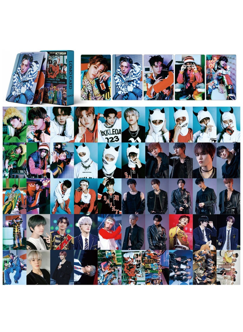 NIBEMINENT 55 Pcs Kpop NCTDREAM ISTJ Lomo Cards Card For Fans Collection Gifts - Image 1
