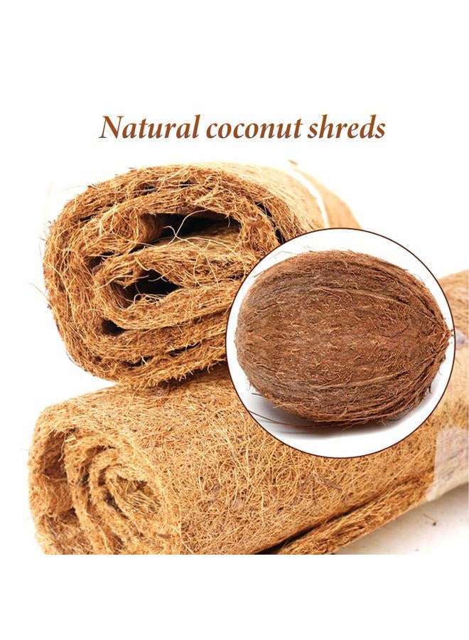 Hamiledyi Reptile Carpet Mat Coconut Fiber Substrate,Lizard Cage Pad Tortoise Substrate Liner Snake Coco Liner for Bearded Dragon Snake Gecko Turtle Lizard Chamelon Iguana(19.69x11.81in). - Image 3