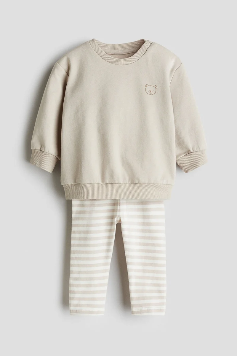 H&M 2-piece sweatshirt and leggings set