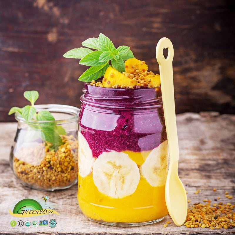 Greenbow Organic Bee Pollen - 100% USDA Certified Organic, Non-GMO, Pure, & Natural Bee Pollen - Superfood Packed w/Proteins, Vitamins & Minerals (8oz) - Image 5