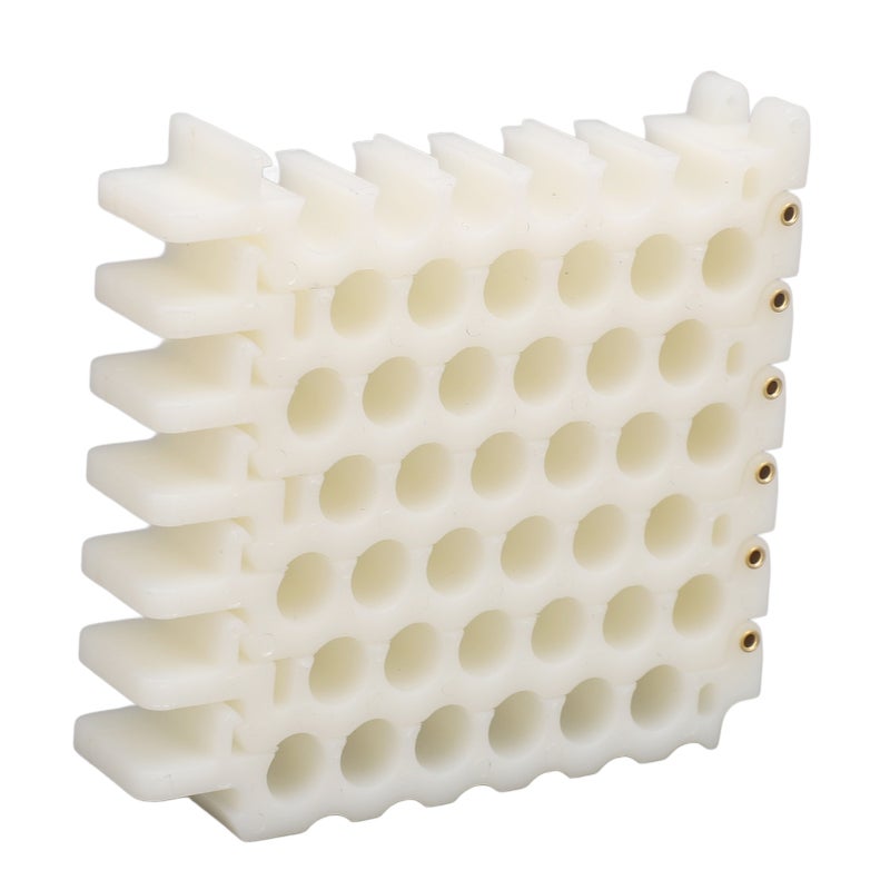 أداة تنظيم حفر الكابلات بقطر 9 مم ومجمعة الكابلات - مشط حفر الأسلاك الشبكية لشبكات CAT5 CAT6 CAT7 - 6×6 حفرة - Image 4