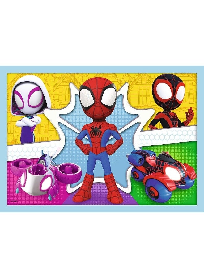 Trefl Trefl - Spiday's Team 4 in 1 (12+24+20+15) Pieces - 34611  - Image 3