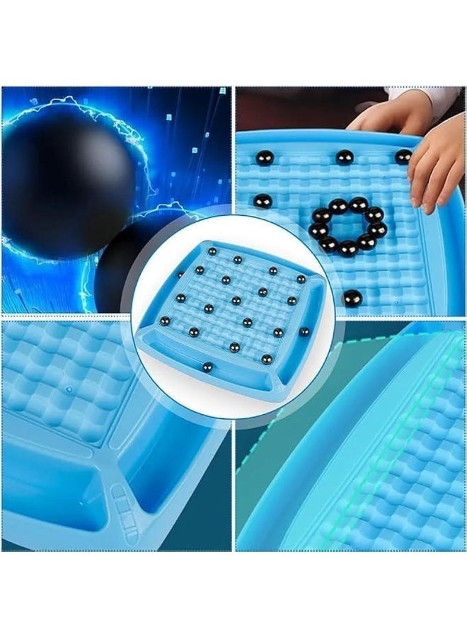 Magnetic Chess Game, Magnetic Chess for Kids and Adults, Magnetic Strategy Chess Game, Smart Magnetic Chess Game, Magnetic Battle Chess Game, Magnetic Chess Challenge Game, Magnetic Intelligence Game, Magnetic Thinking and Concentration Game, Magnetic Strategy Board Game, Tabletop Strategy Battle Game, Magnetic Strategy Stones Game, Magnetic Challenge Game, Magnetic Battle Game, Magnetic Table Game, Magnetic Board with Pieces, Complete Magnetic Chess Set, 32-Piece Magnetic Chess Set, Portable Magnetic Travel Chess Game, Magnetic Chess for Travel, Family Magnetic Chess Game, Intelligence and Concentration Development Game, Educational Strategy Game for Kids, Kids Intelligence and Planning Game, Magnetic Competition Game, Magnetic Marble Chess Game, Force Magnetic Chess Game, Interactive Chess Game for Two Players, Magnetic Desktop Chess Game. - Image 3