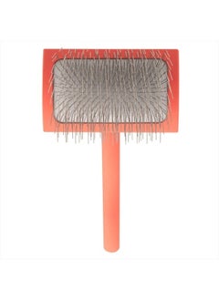 Chris Christensen Big G Dog Slicker Brush for Dogs (Goldendoodles, Labradoodles, Poodles), Groom Like a Professional, Fluff Detangle Style, Saves Time Energy, Coral, Medium  - Image 3