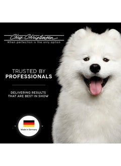 Chris Christensen Big G Dog Slicker Brush for Dogs (Goldendoodles, Labradoodles, Poodles), Groom Like a Professional, Fluff Detangle Style, Saves Time Energy, Coral, Medium  - Image 5