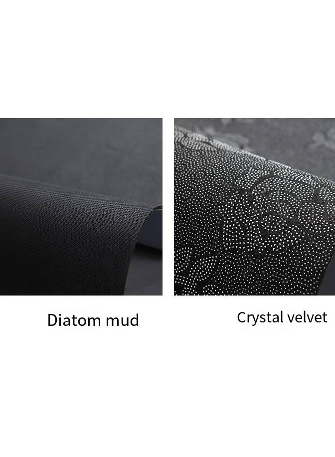 GOLDEN MILLION Toilet Anti-slip Floor Mat Water Absorbent Bathroom Doormat - Image 5