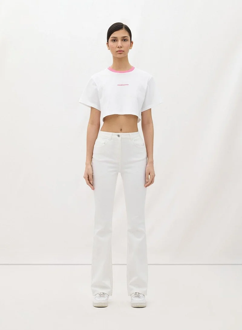 LES BENJAMINS  CROP TEE 002 for Women | Best Price UAE