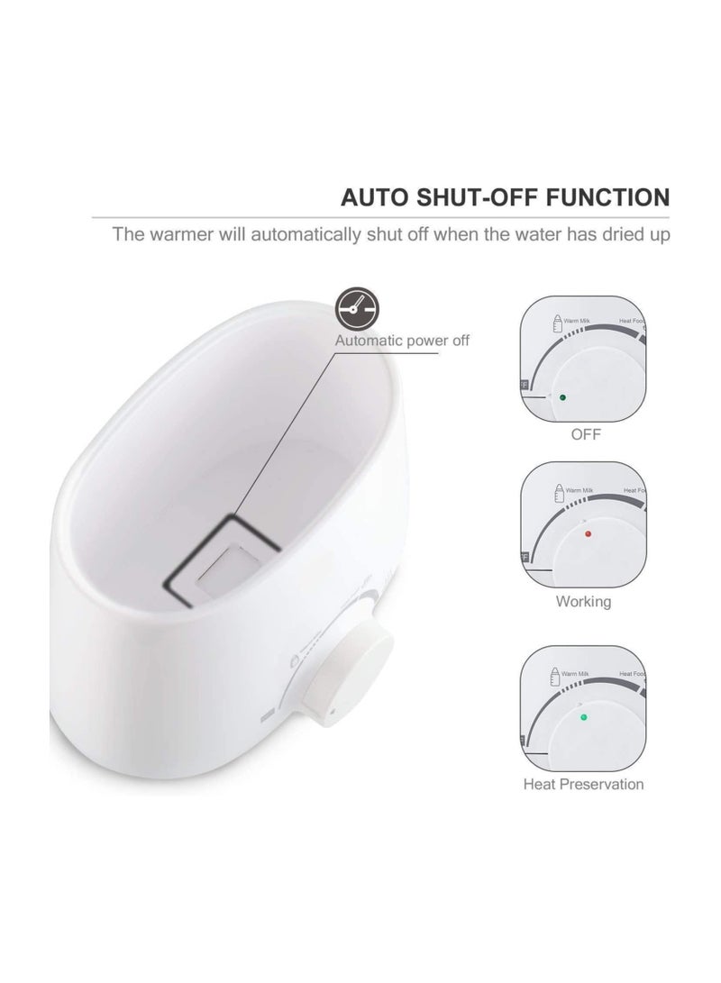 ريل بابي جهاز تعقيم زجاجات الأطفال بالبخار 3 في 1، جهاز تسخين وتسخين الطعام - تسخين سريع لحليب الأم والحليب الصناعي مع تحكم دقيق في درجة الحرارة - Image 3