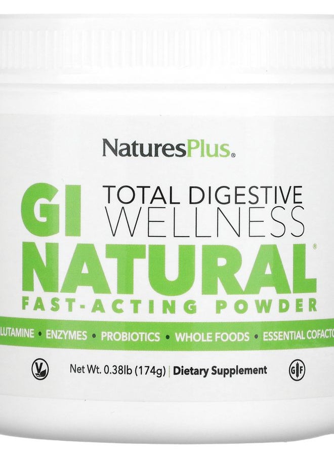 NaturesPlus GI Natural Fast-Acting Powder 0.38 lb (174 g) 