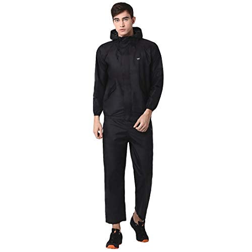 WILDCRAFT Hypadry Unisex Rain Cheater Suit E Plus (41310)-Large Black - Image 1