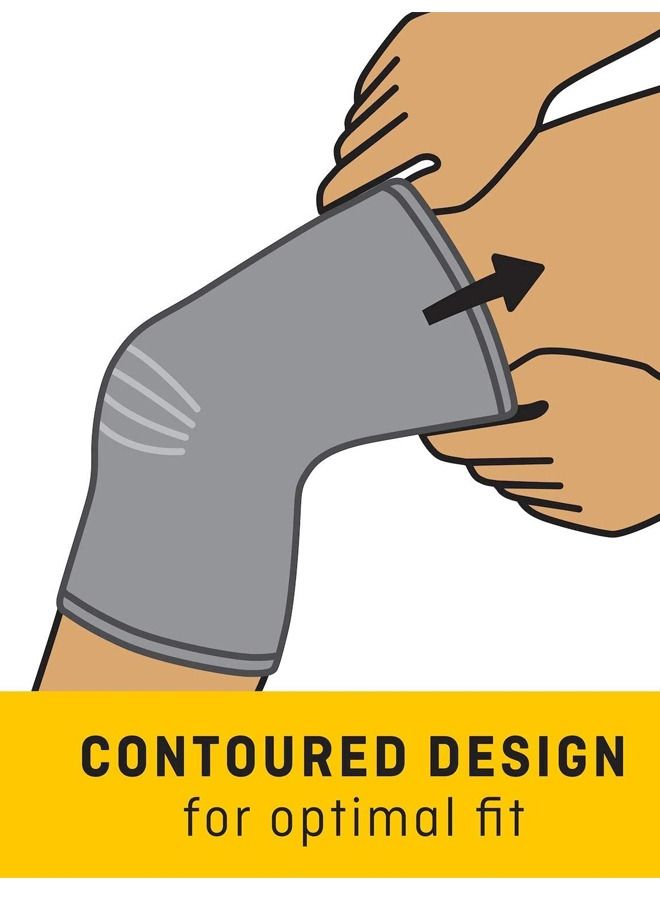 فوتورو Comfort Lift Knee Support  Small Grey - Image 4