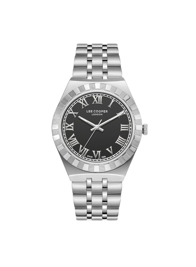 لي كوبر ساعة يد رجالية معدنية بعقارب . -  مم - Image 1