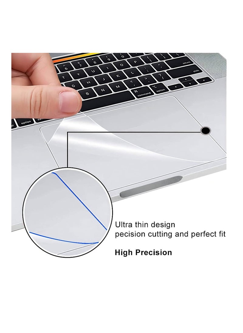 Generic [2PCS] MacBook Air 15 inch Trackpad Protector Cover Skin for 2025 2024 2023 MacBook Air 15.3" M4 A3241/M3 A3114 /M2 A2941 Anti-Scratch Waterproof Touch Pad Cover Protector Skin Accessories, Clear  - Image 3