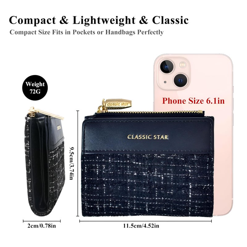 Multi -use ladies portfolio - a distinctive ladies wallet with elegant design, perfect for those looking for an elegant accessory to carry cards and cash in a safe and modern way. (option 4) - Image 2