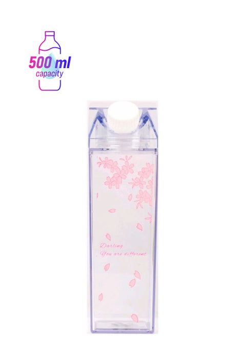 Water Bottle, Milk Carton Bottle 500ml Box