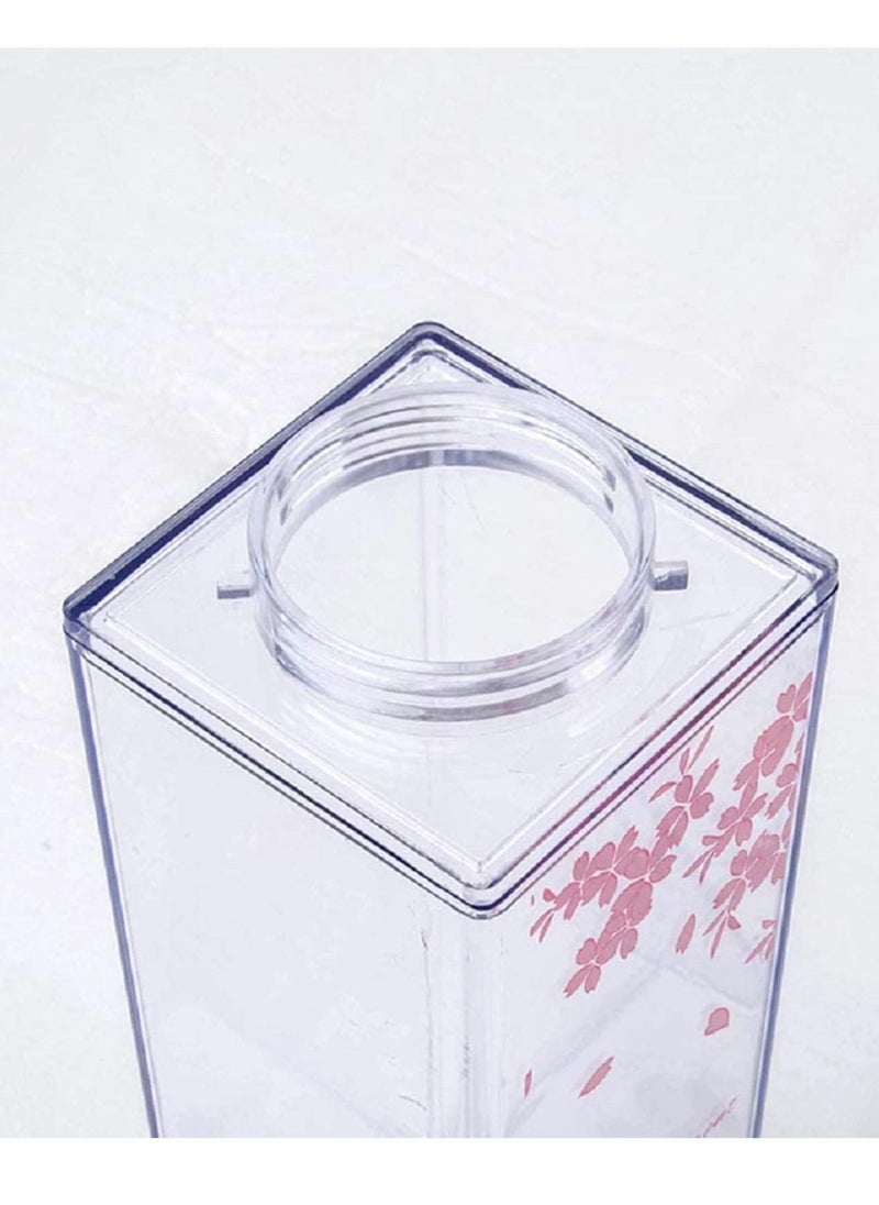 Water Bottle, Milk Carton Bottle 500ml Box