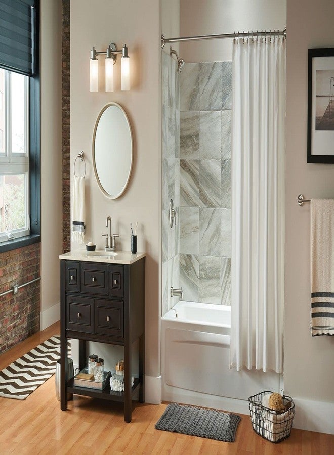 Moen DN0786BN Iso Bathroom Hand Towel Ring, Brushed Nickel - Image 4