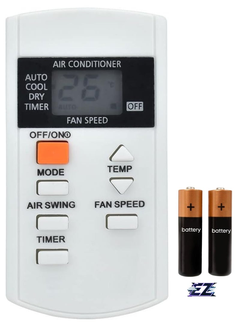 ELTRAZONE Remote Control New Replacement for Panasonic Air Conditioner A75C KTSX6J A75 A75C3733 CWA75C3740 A75C3740 with battery - Image 1