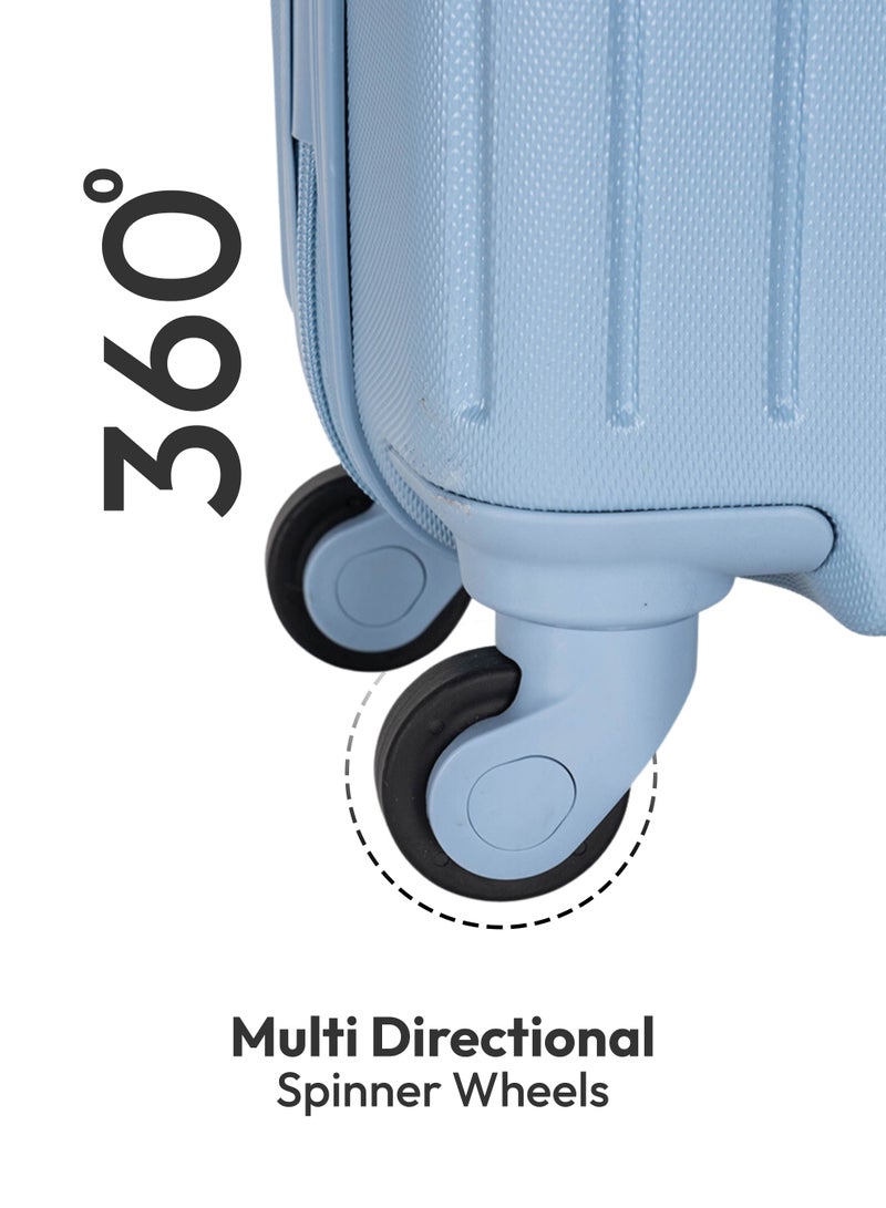 Stargold Hardside Spinner 4 Wheels Luggage Trolley With Number Lock - Image 5