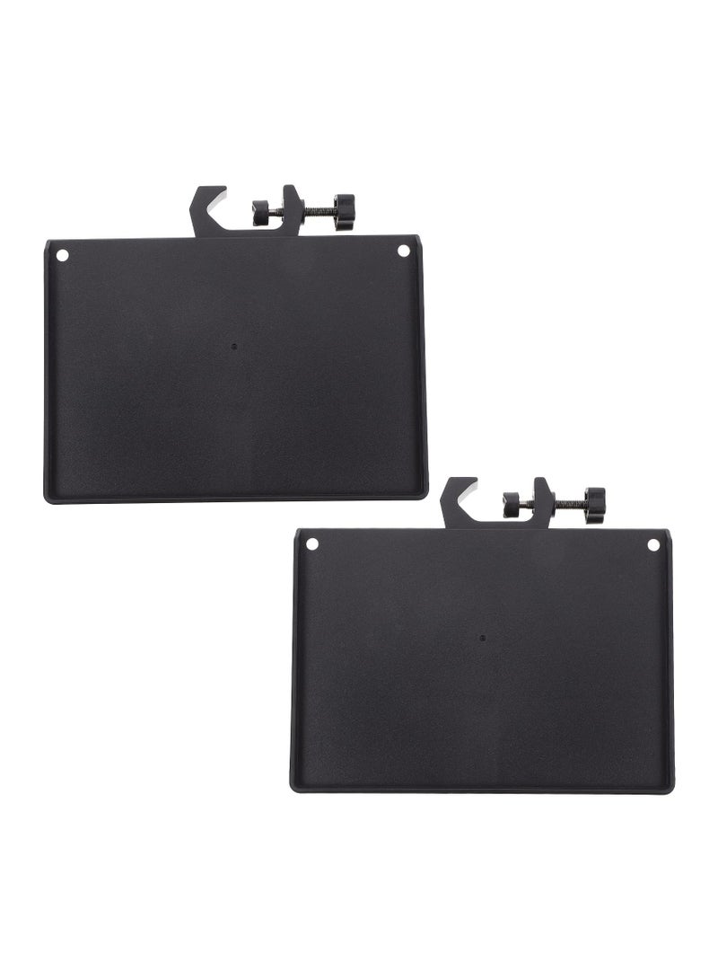 KASTWAVE 2pcs Universal Sound Storage Tray Live Broadcast Microphone Mic Rack Stand - Image 1
