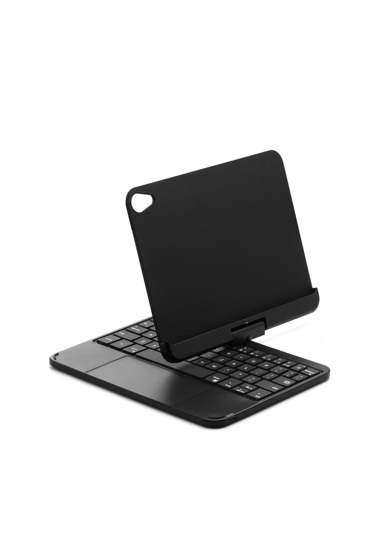 GULFLINK - 500mAh Wireless Keyboard Case with TouchPad for ipad mini6 Black - Image 1