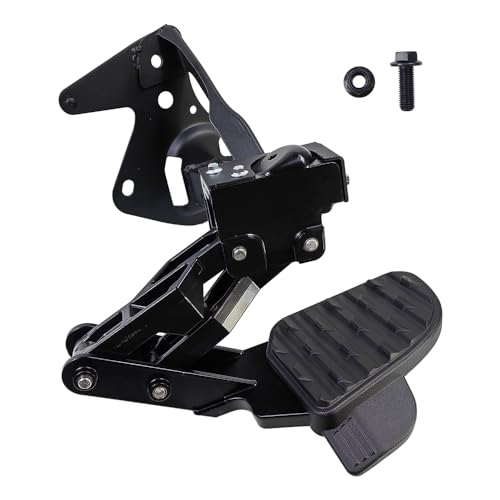 LLNSEAUTO New Rear Bed Step Retractable Bumper Tailgate Step | Fit for Dodge Ram 1500 DT Dual Exhaust Vehicles 2019 2020 2021 2022 (New Body Style) | Replacement # 82215289AG 82215289AH - Image 1