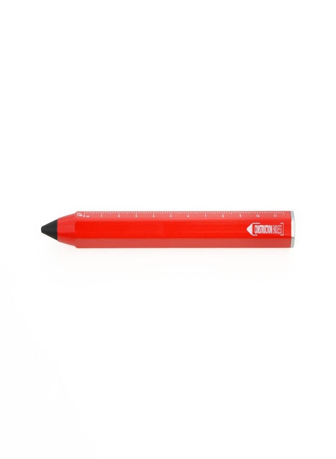 ترويكا قلم رصاص متعدد الاستخدامات من ترويكا كونستركشن إندلس - PEN20/BK - برأس كتابة مستدام لا نهاية له - HB، قابل للمسح، غير قابل للكسر، لا يحتاج إلى بري - مصنوع من الألومنيوم والمعدن - غير لامع - أحمر - أصلي من ترويكا - Image 2