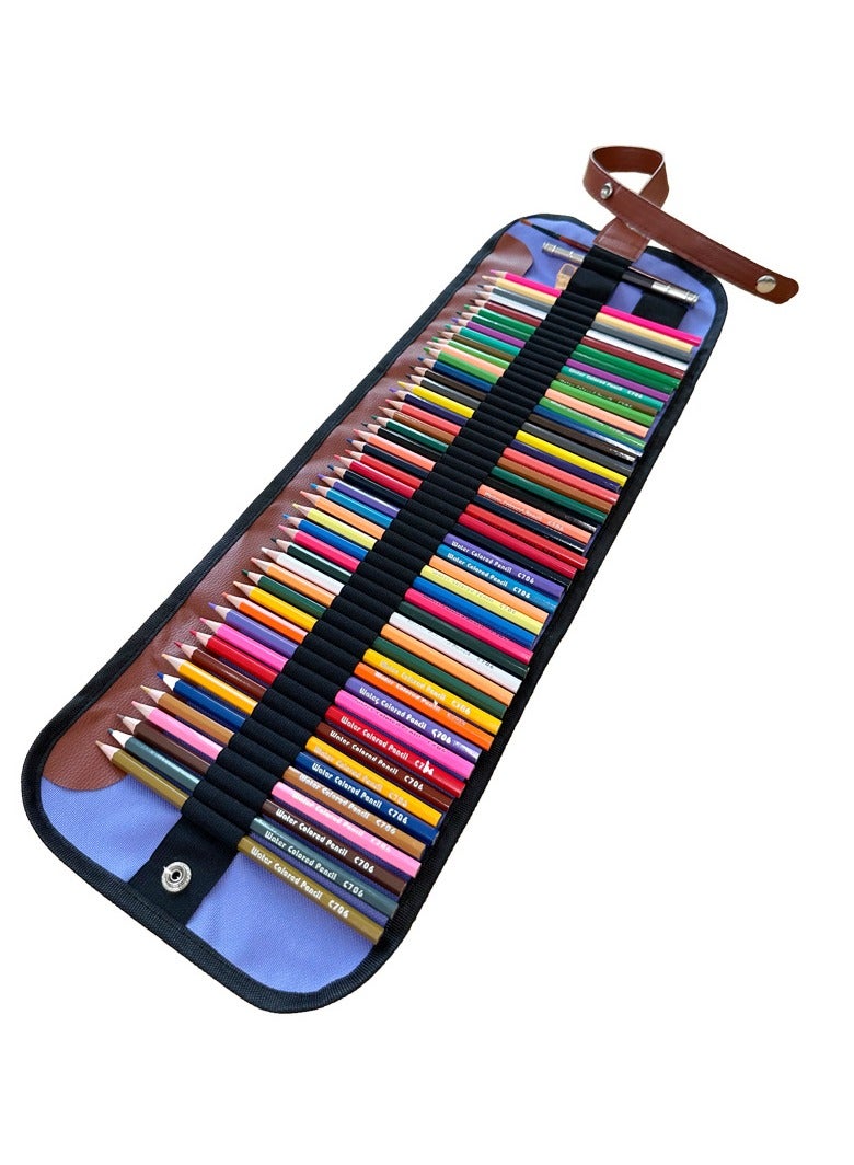 50-Piece Rainbow Colored Pencil Set - Bright Colors for Artists, Students & Adults - Image 2