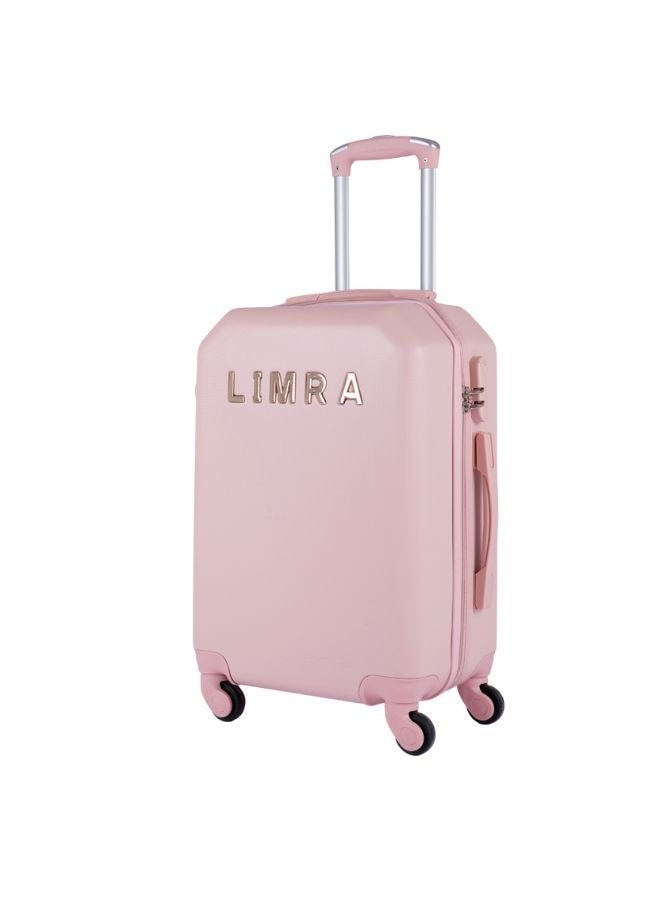 ليمرا طقم شنط سفر مكون من 5 حقائب أمتعة بتصميم صلب و قوي وردي - Image 2