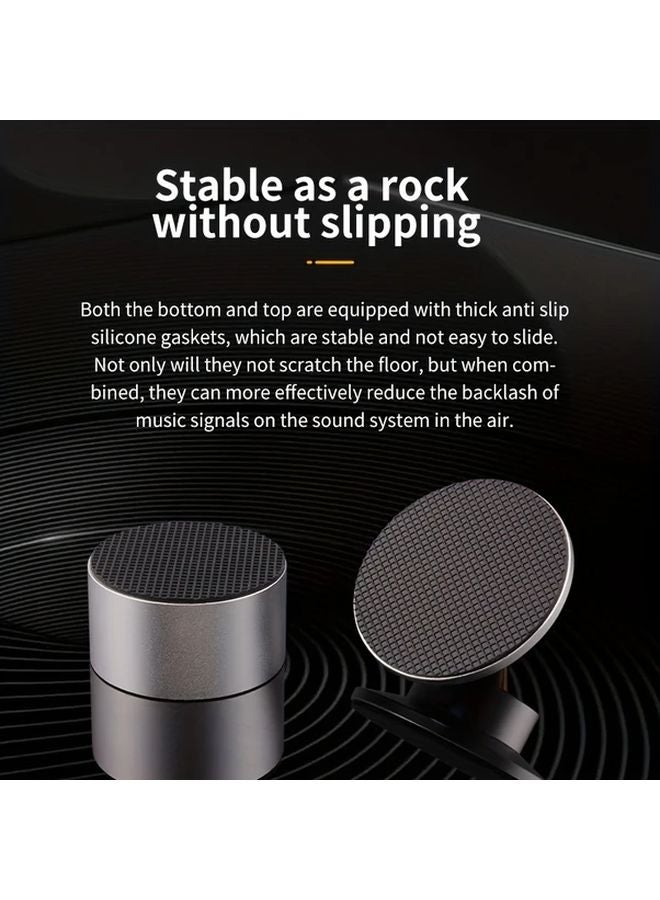 4Pcs Black Speaker Stands Vibration Damping Spikes Shock Absorbing Pads - Image 4