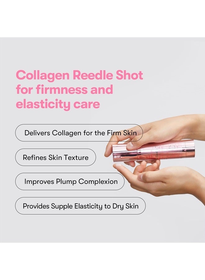 VT Cosmetics Collagen Reedle Shot 100, Firming & Elasticity, Centella-Asiatica, Low Molecular Collagen for All Skin Types, Refreshing Texture with Rich Moisture 1.69Fl Oz(50ml) - Image 3