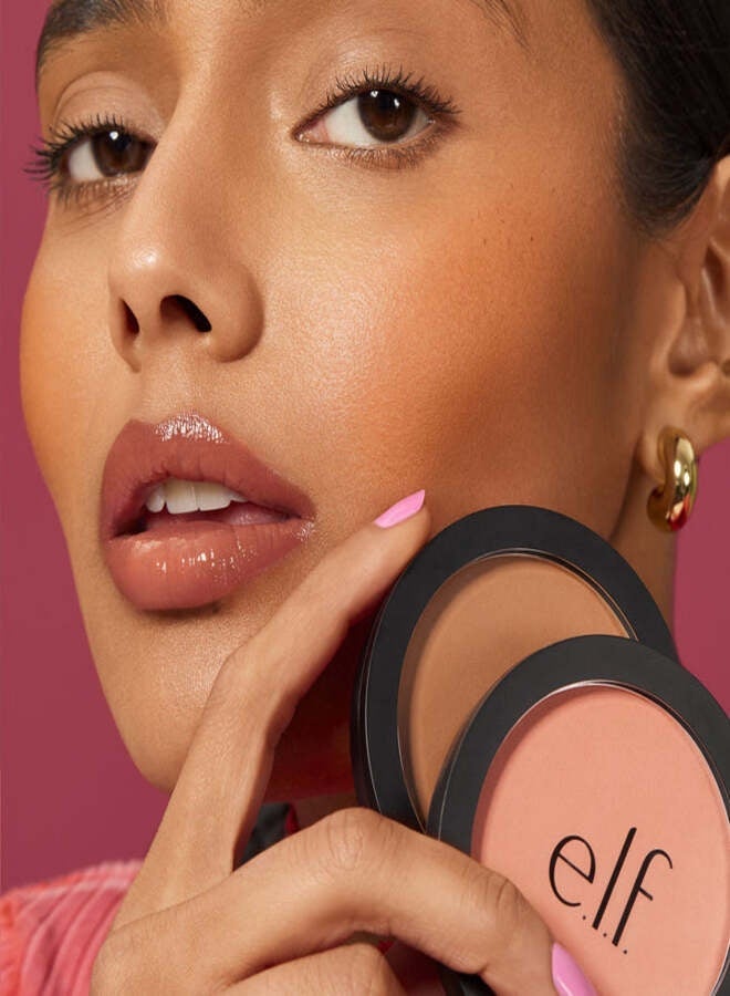elf e.l.f. Primer-Infused Matte Blush Always Crushing – Long-Lasting Buildable Powder Blush, Soft Matte Finish, Lightweight & Blendable, Vegan, 10 g / 0.35 oz - Image 3