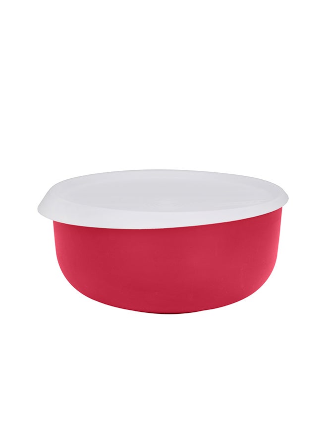 Royalford 3Pcs Bowl Set With Air-Tight Lid Organo Series Toughened Polymer 350 Ml 1350Ml 1800Ml Bpa Free 100% Food Grade Made In India Assorted Colour 350/1350/1800ml - Image 2