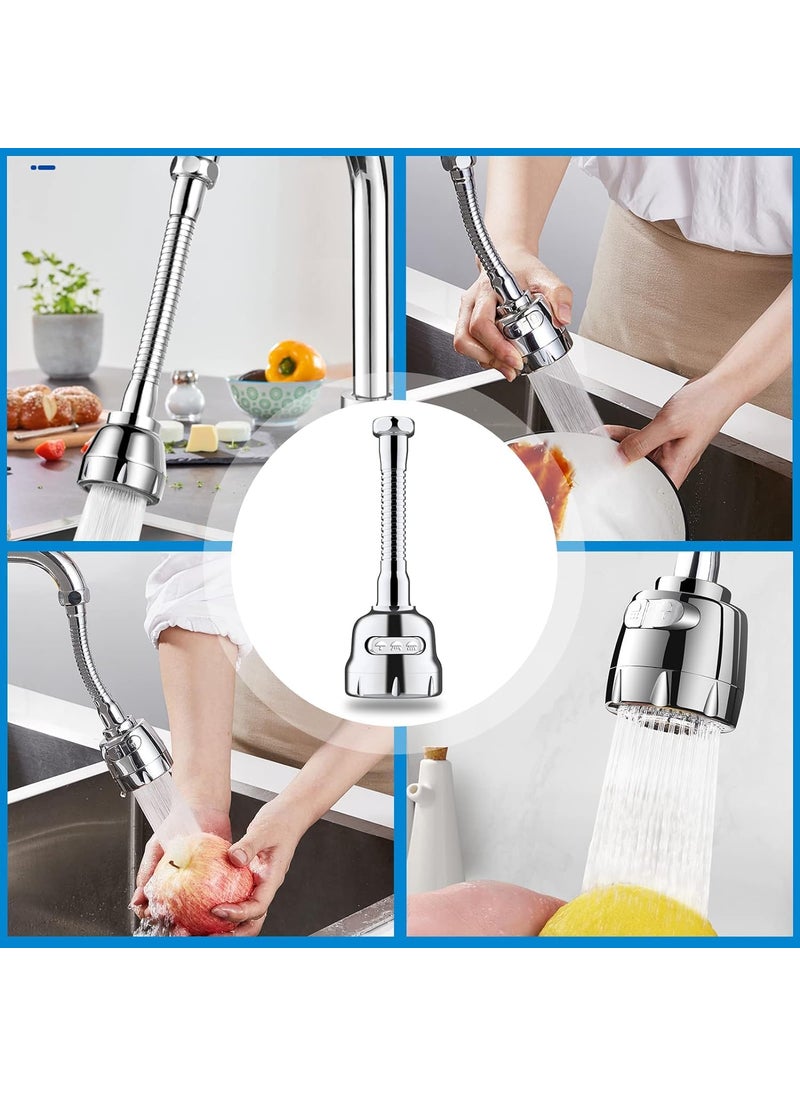 Gopinath Autolink Gopinath Autolink 360 Nontoxic ABS Silicone and Stainless Steel Adjustable WaterSaving Sprinkler Faucet Aerator  - Image 2