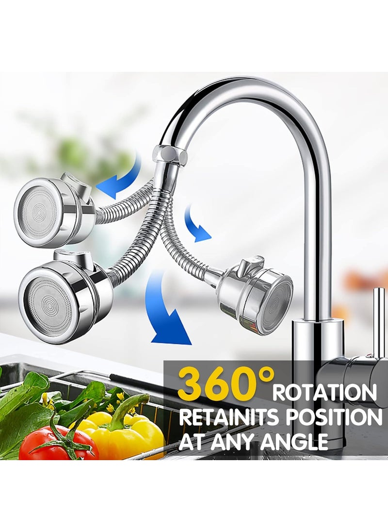 Gopinath Autolink Gopinath Autolink 360 Nontoxic ABS Silicone and Stainless Steel Adjustable WaterSaving Sprinkler Faucet Aerator  - Image 3
