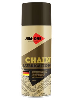 AIM-ONE Aim One Chain Lubrication 450ml Reduces Friction & Reduces Power Loss. Protects Circuits Against Moisture & Corrosion 