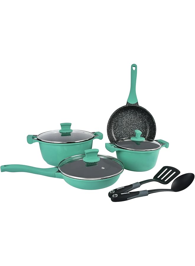 Winsor Cast Alum. Granite N/S 9Pc Set   Turquoise Wr6002 - Image 1