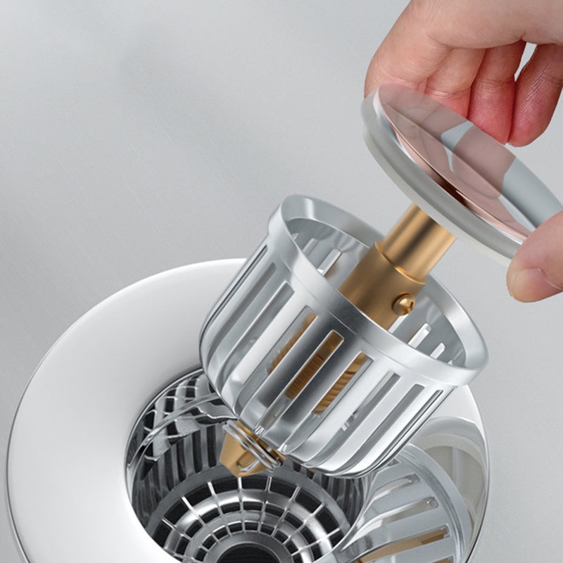 Bathtub Drain Plug Anti-block Bathroom Drain Tub Drain Plug - Image 1