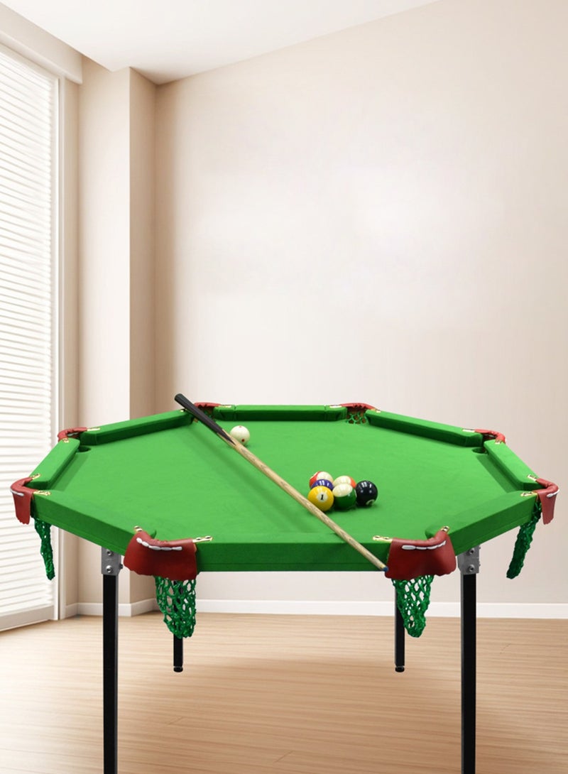 ETG Extended Octagonal Pool Table + Extension Board, Height Adjustable,Suitable for Home and Outdoor - Image 3
