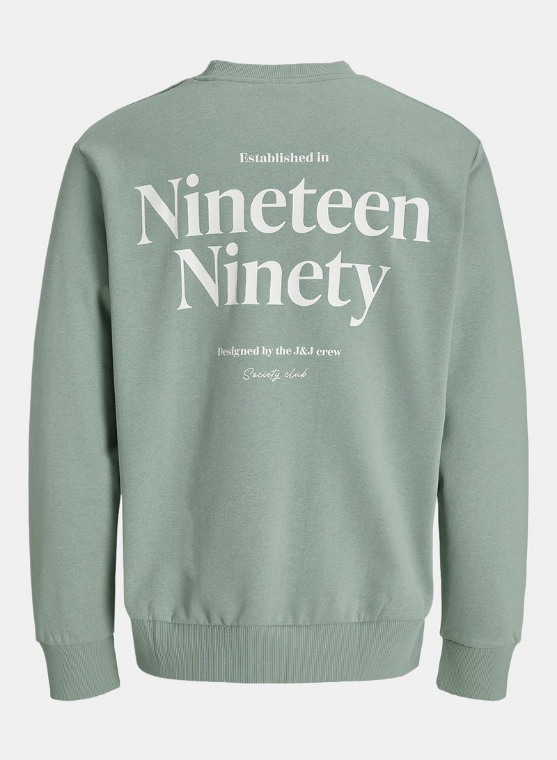 JACK & JONES Jjninety Sweat Crew Neck - Image 2