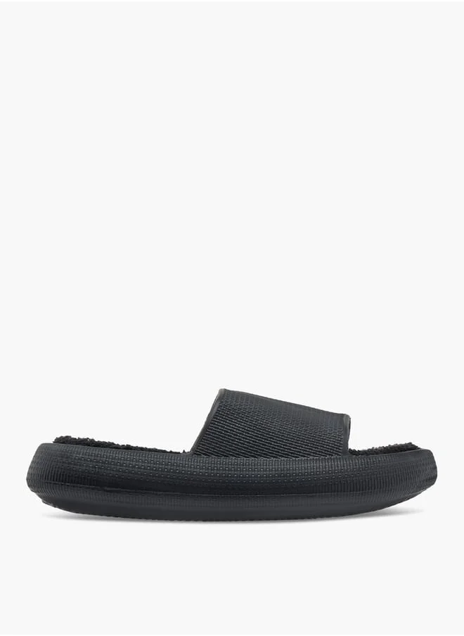 لو كونفورت Womens Textured Bedroom Slippers
