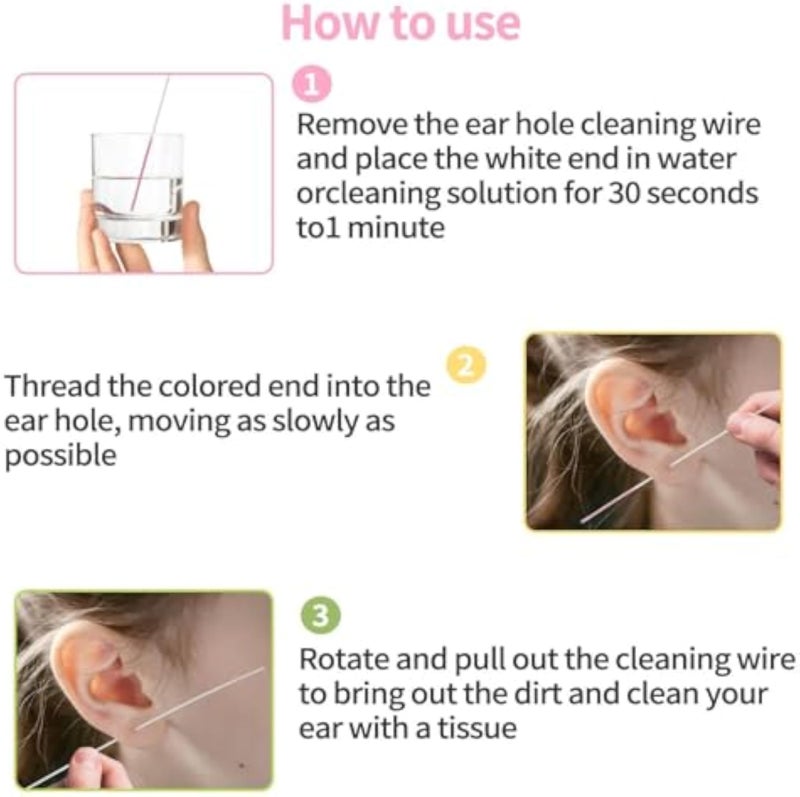 19pcs Piercing Kit Set for Safe and Precise Ear Piercings - Silver Gun Kit With Cubic Zirconia Stainless Steel Studs for Women - Image 5