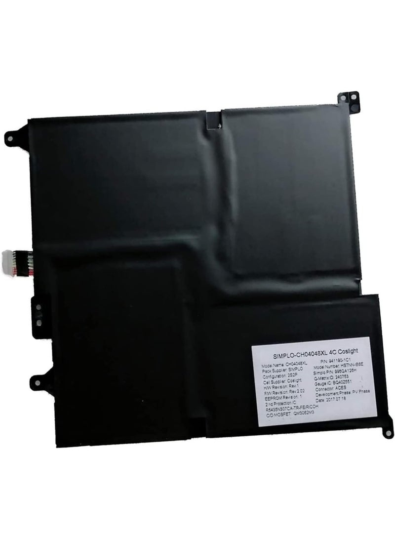 Terabyte 7.7V 48.5Wh 6300mAh CH04XL HSTNN-IB8E Battery Compatible for HP Chromebook X2 12-F000 12-F000NA 12-F000NF 12-F001NF 12-F002ND 12-F004NF 12-F014DX 12-F015NR Series - Image 2
